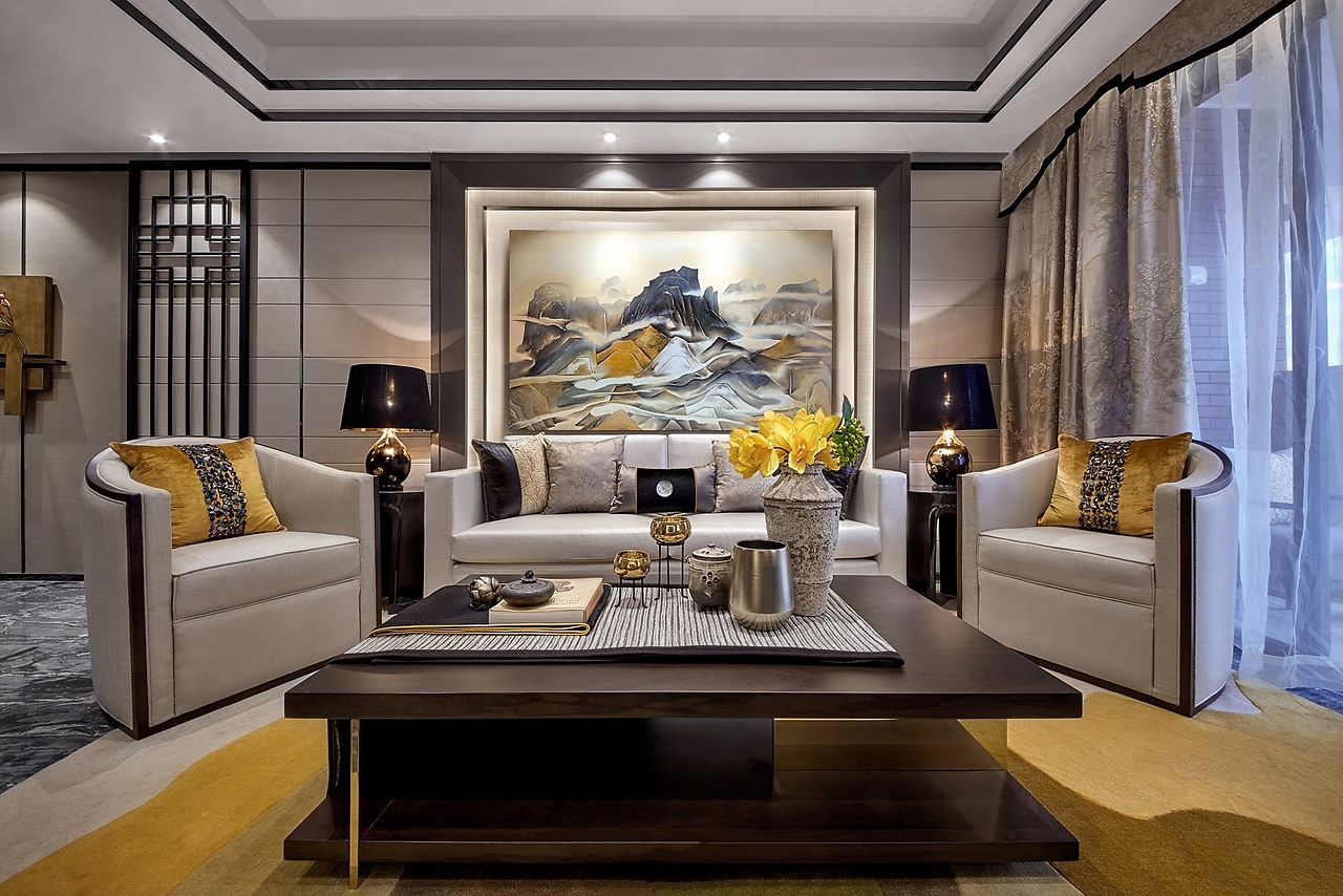 歡樂(lè)易家中式樣板設(shè)計(jì)圖欣賞