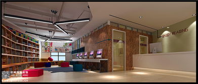 杭州幼兒藝術培訓機構裝修設計案例 國富裝飾